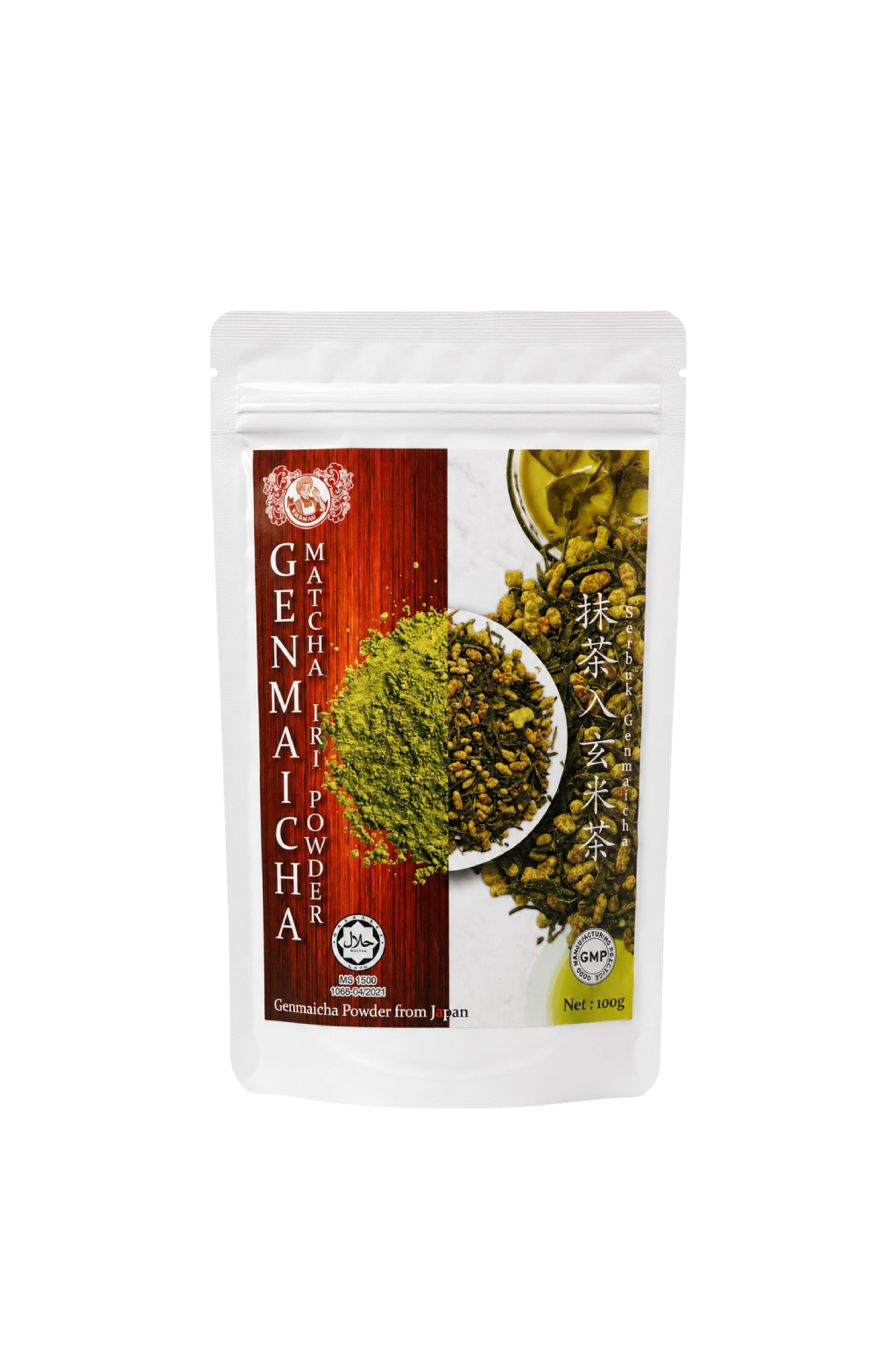 Mamami Genmaicha Matcha-Iri Powder from Japan 100g