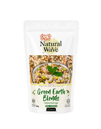 Mamami Natural Wave Green Earth Beans (400g)