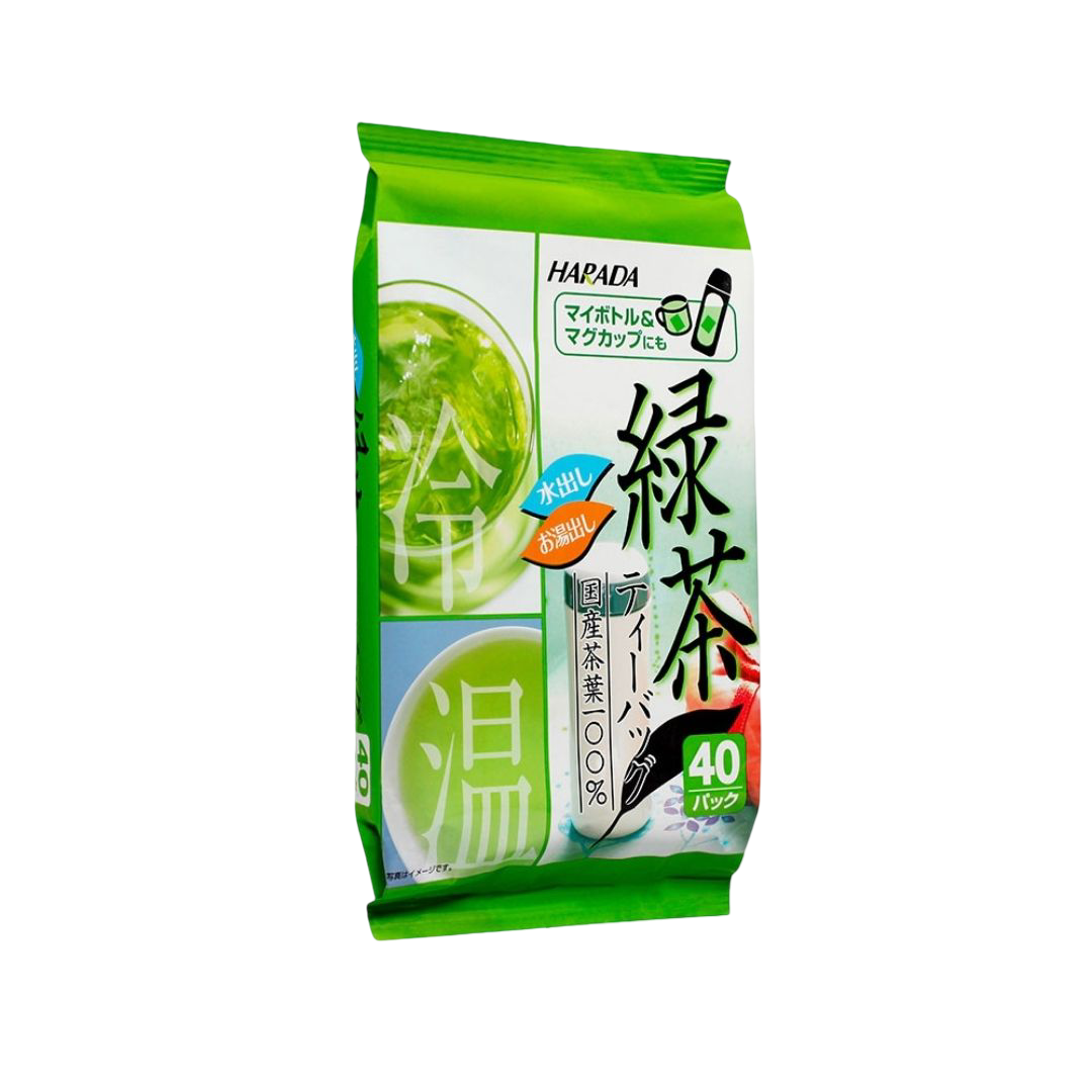 Harada Green Tea for Hot & Cold Brew 72g | Japanese Tea Bags