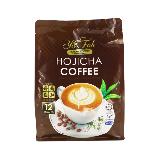 Yit Foh Hojicha Coffee 12 x 25g | Tenom Coffee Premix