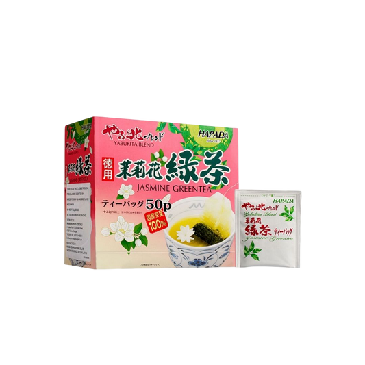Harada Yabukita Blend Jasmine Green Tea 50 x 2g | Japanese Tea Bags