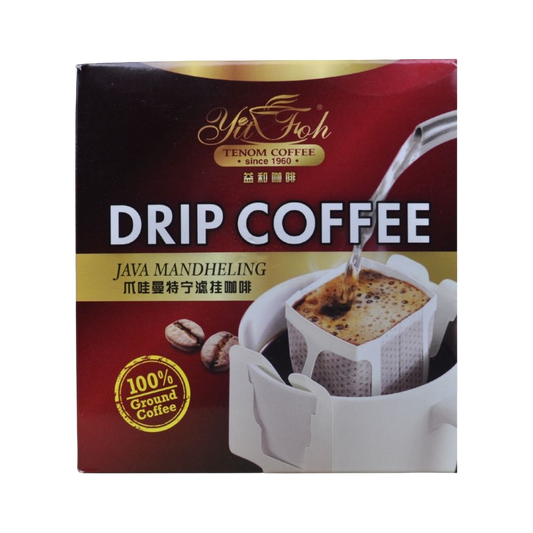 Yit Foh Java Mandheling Drip Coffee Bag 80g | 100% Ground Coffee