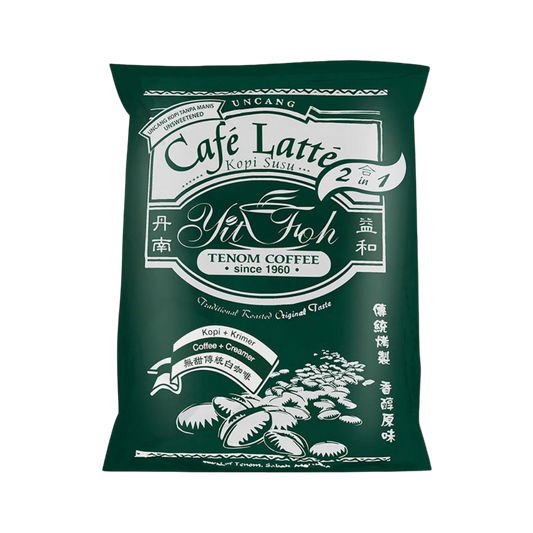 Yit Foh Café Latte 2 in 1 Coffee 12 x 20g | Unsweetened Tenom Coffee