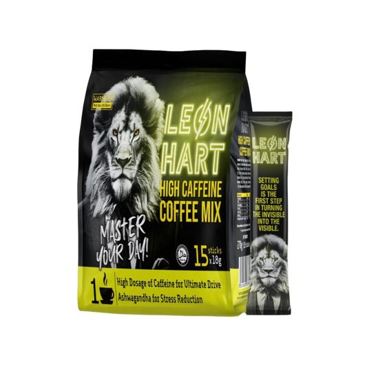 LeonHart High Caffeine Coffee Mix 15 x 18g | 3in1 Instant Coffee
