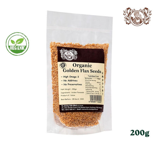 Mamami 有机黄金亚麻籽 (200g)