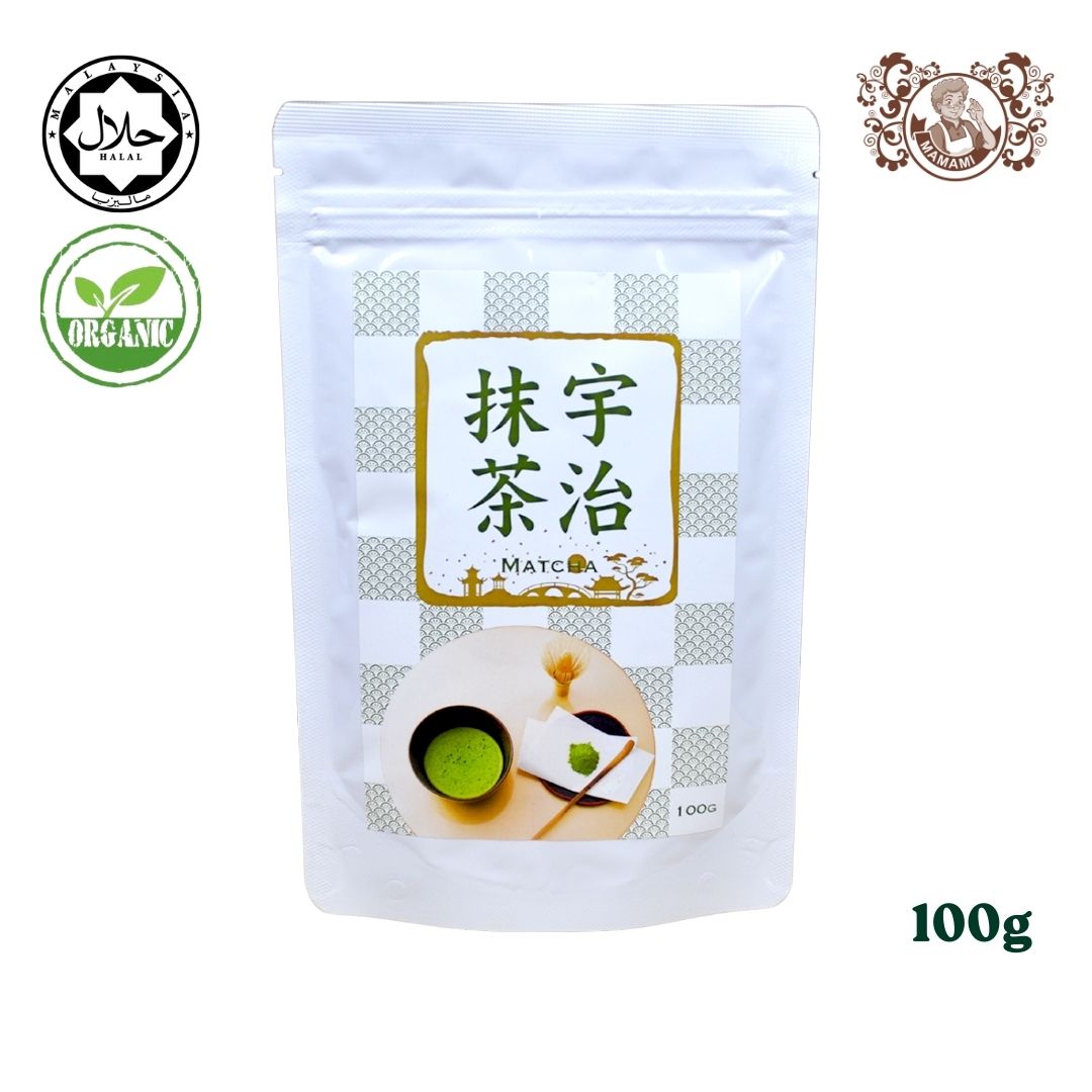 Mamami 宇治抹茶绿茶粉 (100g)