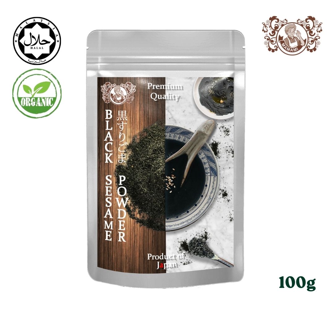 Mamami 优质日本黑芝麻粉 (100g)