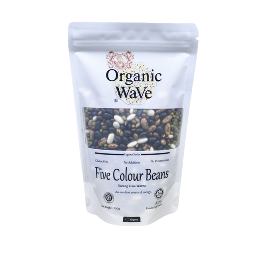 Mamami Organic Wave 5 Colour Bean (500g)