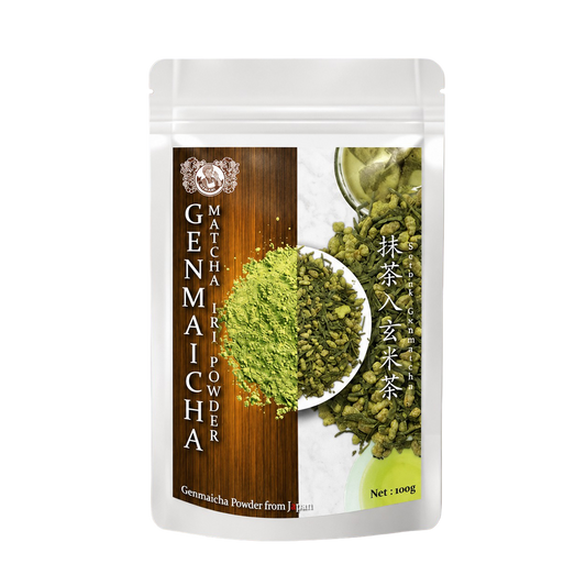 Mamami Genmaicha Matcha-Iri Powder from Japan 100g