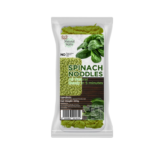 Mamami Natural Wave - Spinach Instant Noodles  320g