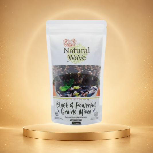 Mamami Natural Wave Black & Powerful Grains Mixed (400g)