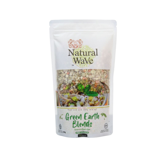 Mamami Natural Wave Green Earth Beans (400g)
