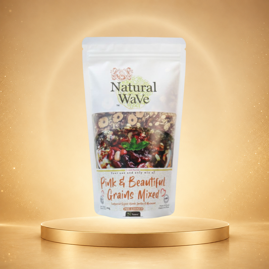 Mamami Natural Wave Pink & Beautiful Grains Mixed (400g)