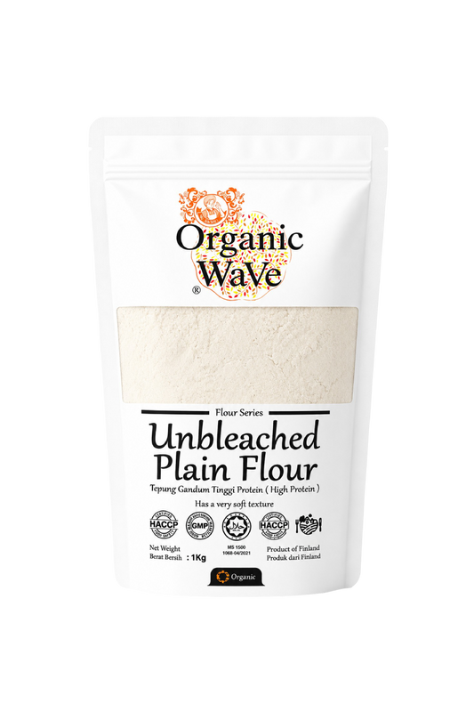 Mamami Organic Wave Unbleached Plain Flour (1KG)