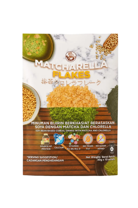 Mamami Matcharella Flakes (30g x 10)