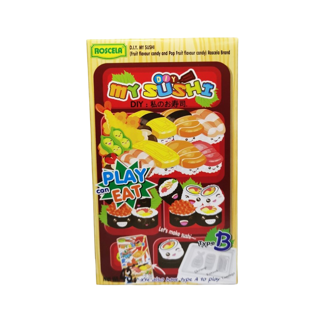 Roscela DIY My Sushi Bento 43g | Fruit Candy Kit