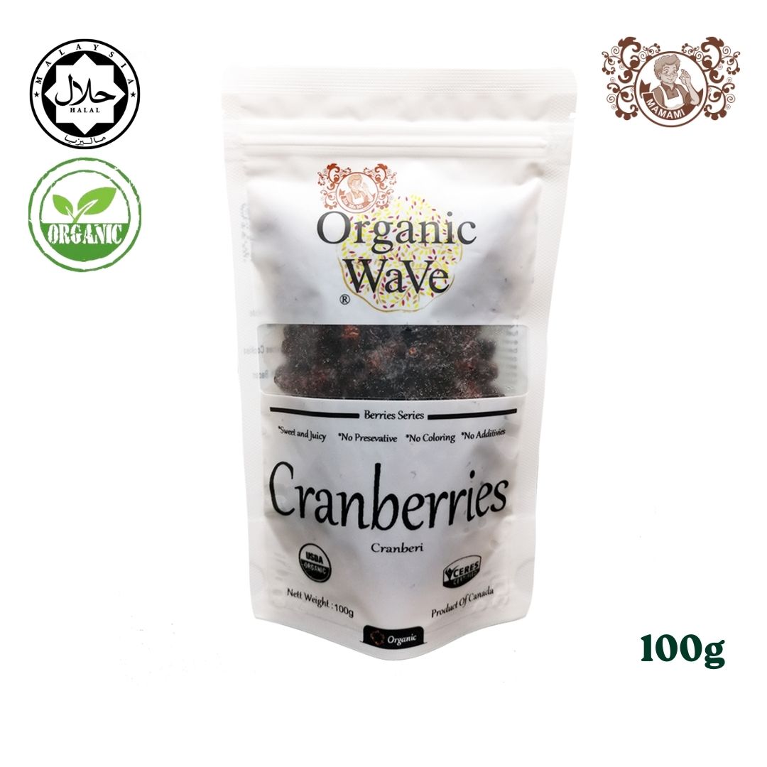 Mamami 有机波浪蔓越莓 (100g)