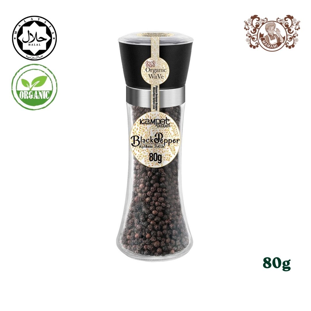 Mamami Organic Wave 贡布黑胡椒 (80g)