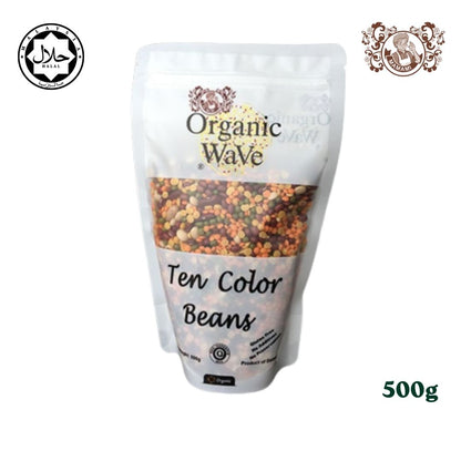 Mamami Organic Wave 10 Colour Bean (500g)
