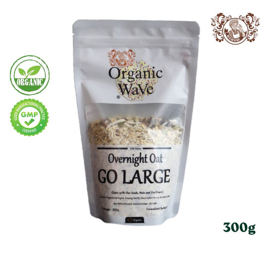 Mamami 有机波浪隔夜燕麦大号 300 克