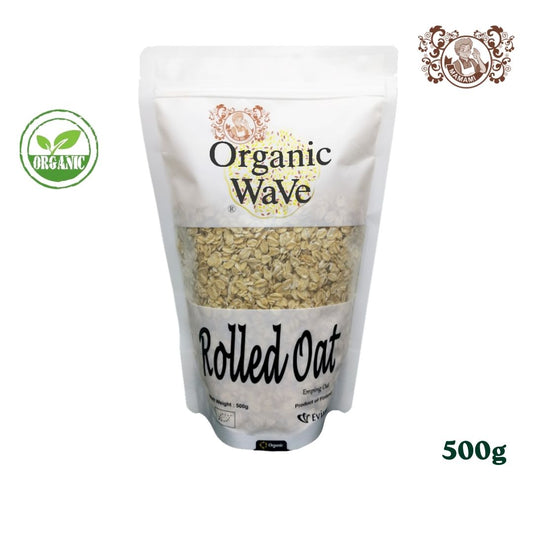 Mamami Organic Wave Rolled Oat (500g)