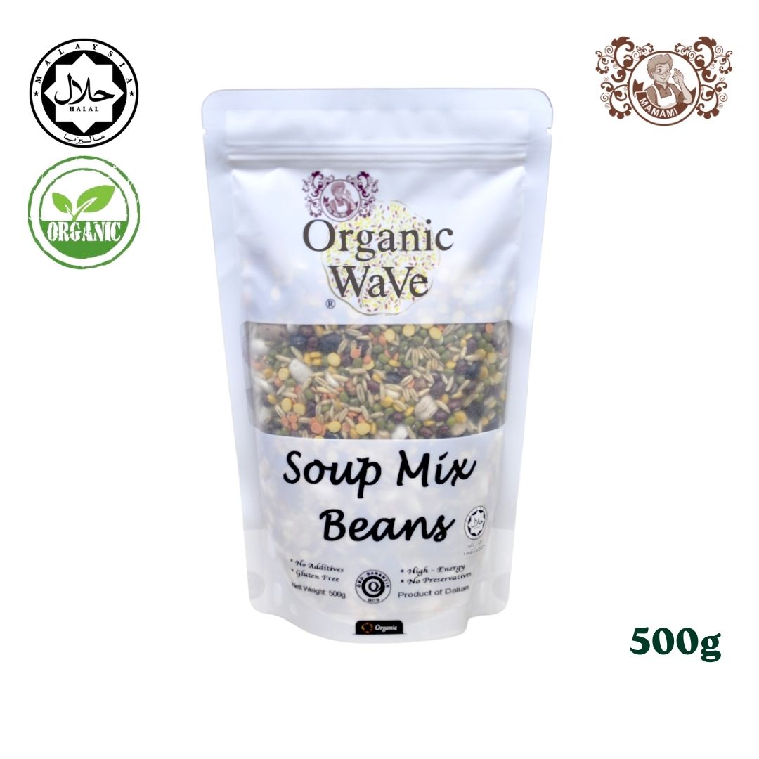 Mamami Organic Wave Soup Mix Bean (500g)