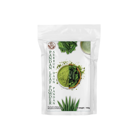 Mamami Pandan Leaf Powder 100g front packaging