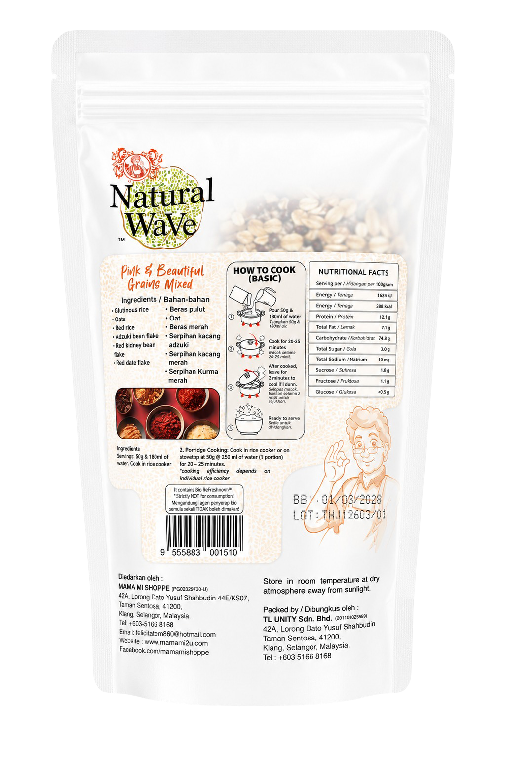 Pink & Beautiful Grains Mixed 500g