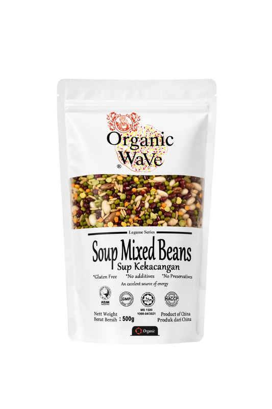 Organic Wave Soup Mixed Beans 500g