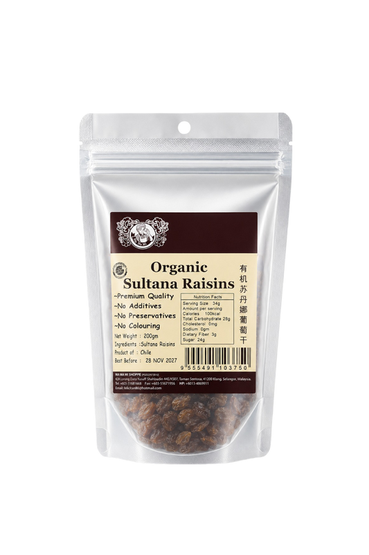Mamami Organic Sultana Raisin (200g)