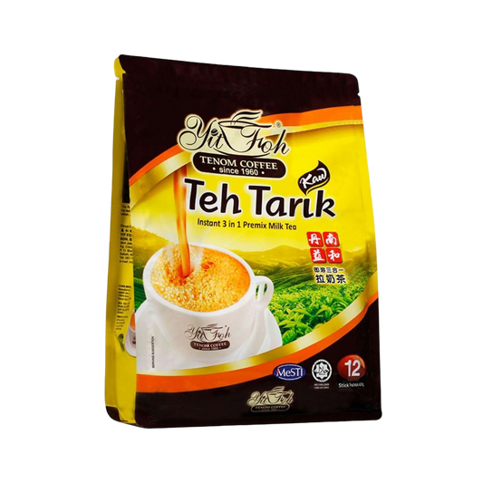 Yit Foh Teh Tarik Kaw 12 x 40g | Instant 3 in 1 Premix Milk Tea