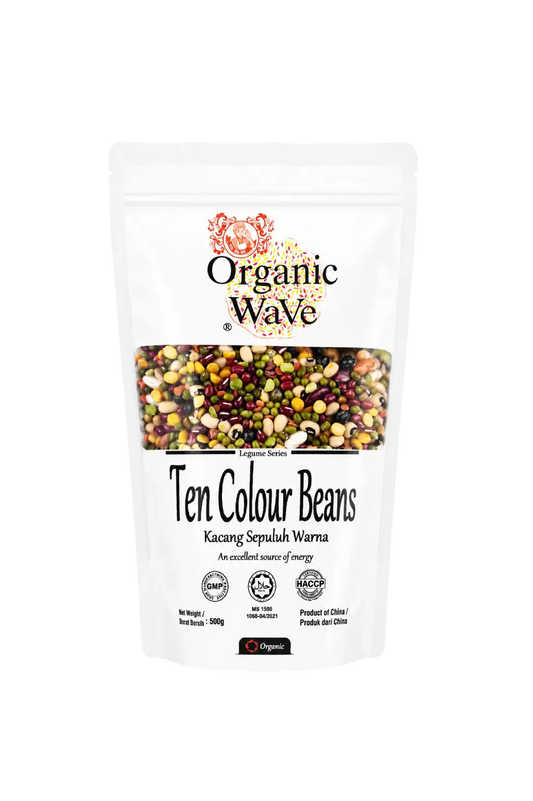 Mamami Organic Wave 10 色豆 (500g)