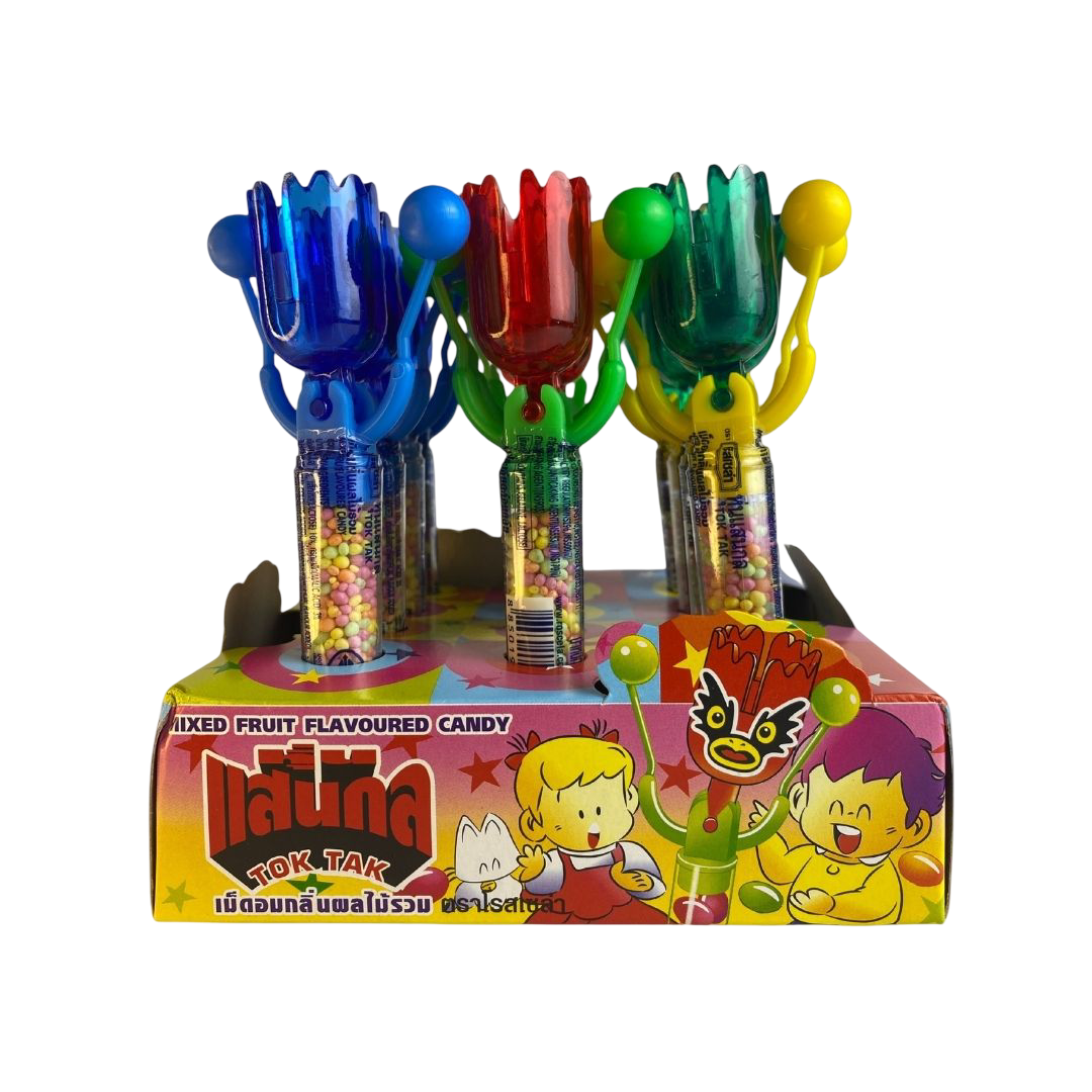 Roscela Tok Tak 9g | Mixed Fruit Novelty Candy
