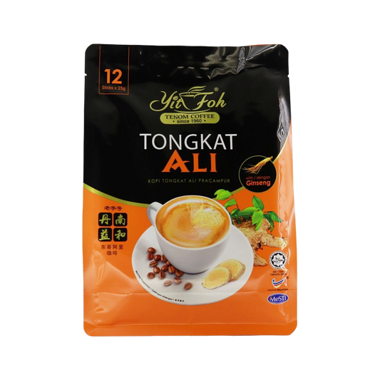 Yit Foh Tongkat Ali Coffee 12 x 25g | With Ginseng