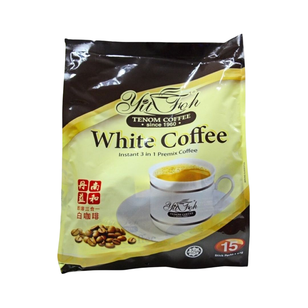 Yit Foh White Coffee Instant 3 in 1 15 x 40g | Tenom Coffee