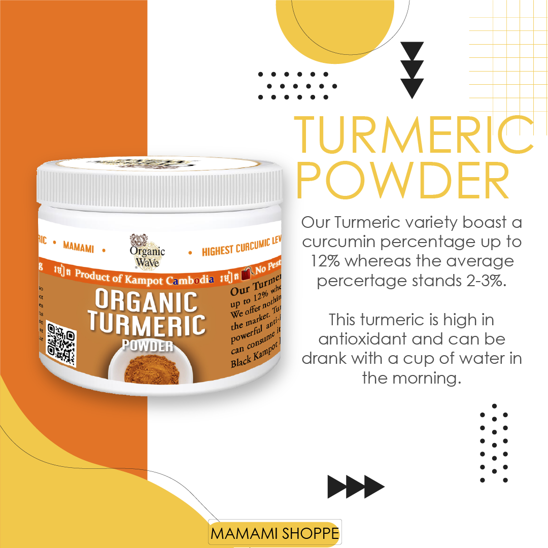 Mamami Organic Premium Turmeric Powder 100g - Mamami Shoppe