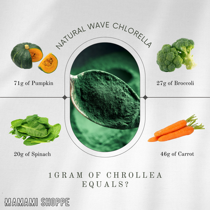 Mamami Natural Wave Chlorella Powder (500g) - Mamami Shoppe