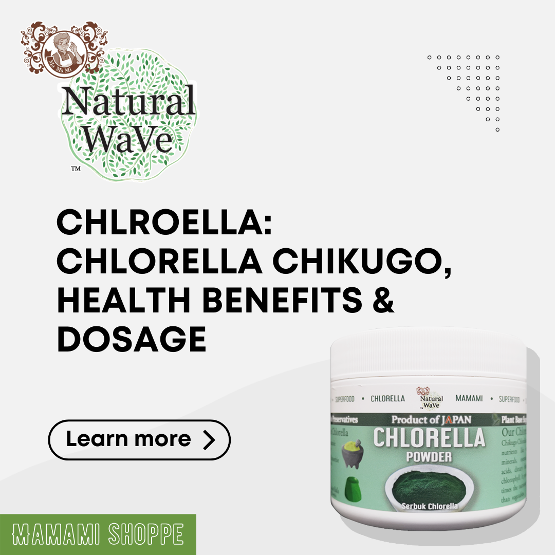 Mamami Natural Wave Chlorella Powder (500g) - Mamami Shoppe