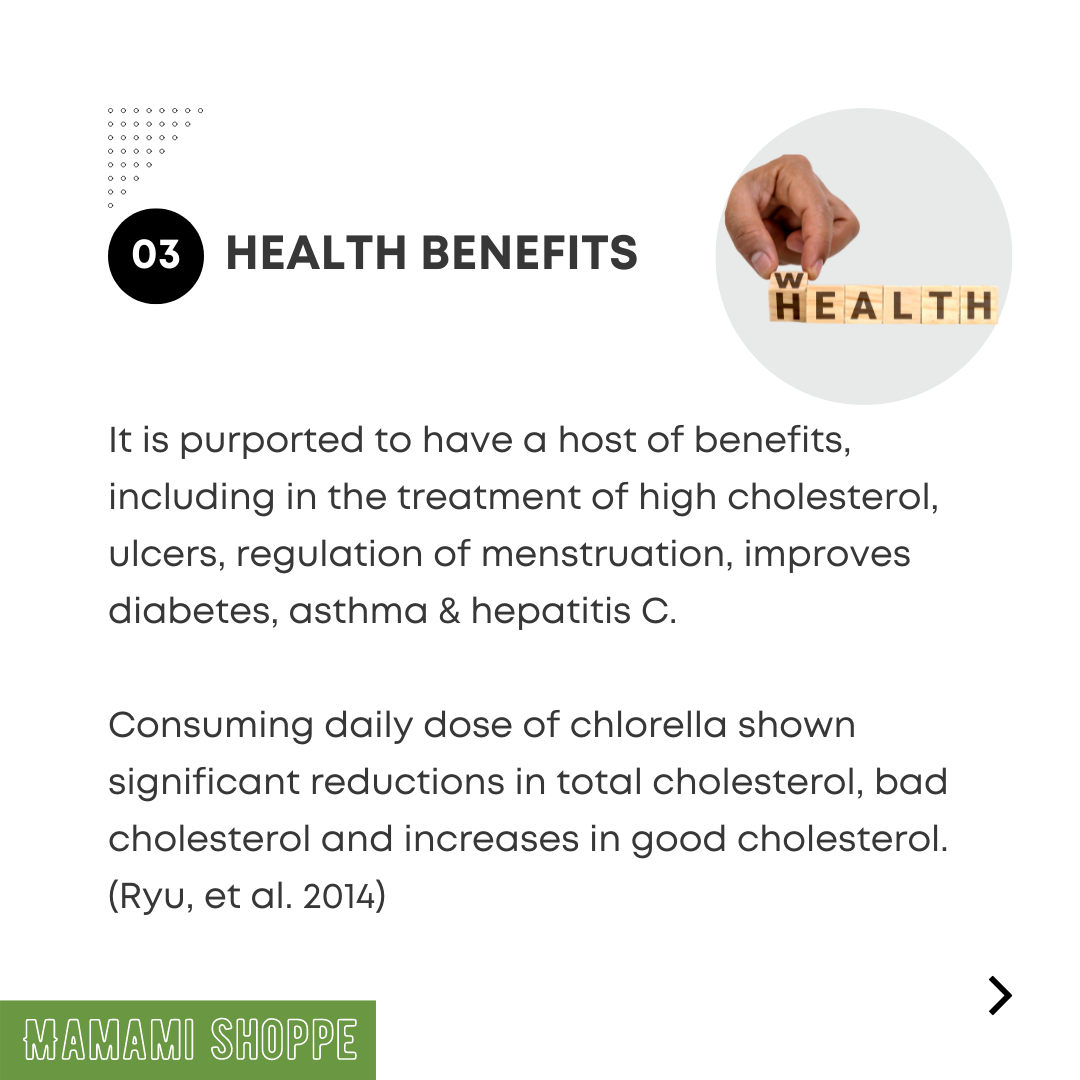 Mamami Natural Wave Chlorella Powder (500g) - Mamami Shoppe