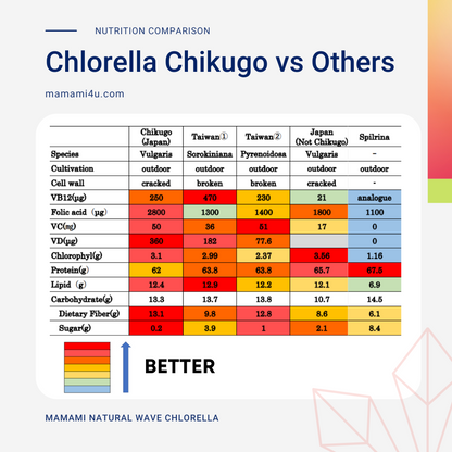 Mamami Natural Wave Chlorella Powder (500g) - Mamami Shoppe