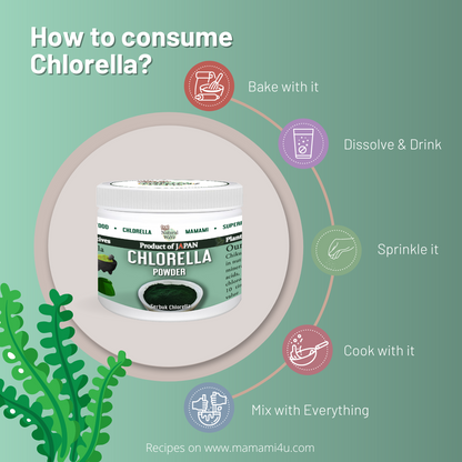Mamami Natural Wave Chlorella Powder (500g) - Mamami Shoppe
