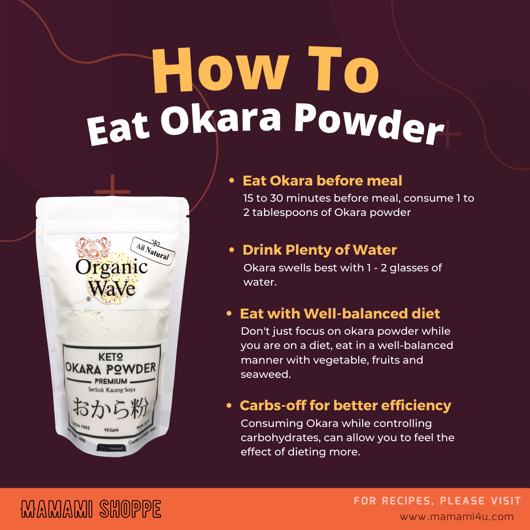 Mamami Okara Powder (100g) - Mamami Shoppe