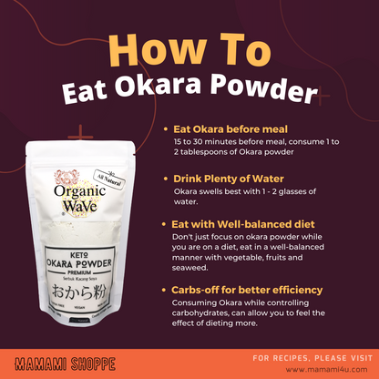 Mamami Okara Powder (100g) - Mamami Shoppe