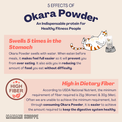 Mamami Okara Powder (100g) - Mamami Shoppe