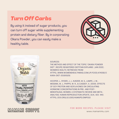 Mamami Okara Powder (100g) - Mamami Shoppe