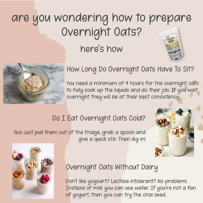 Mamami Organic Wave Overnight Oats 120g - Mamami Shoppe